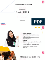 Basic TIU 1 (Oret)
