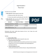 Tugas Personal Ke-1 Week 2/ Sesi 3: MGMT6397-Operations Management and Managing Business Information-R0