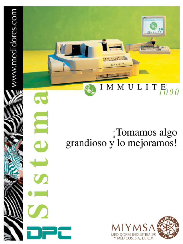 Immulite 1000 MIYMSA | PDF