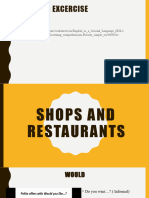 Tiendas y Restaurantes
