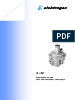 Regulators For Gas With Filter and Safety Diaphragm