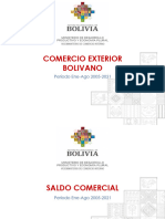 Comercio Exterior Bolivia-2021
