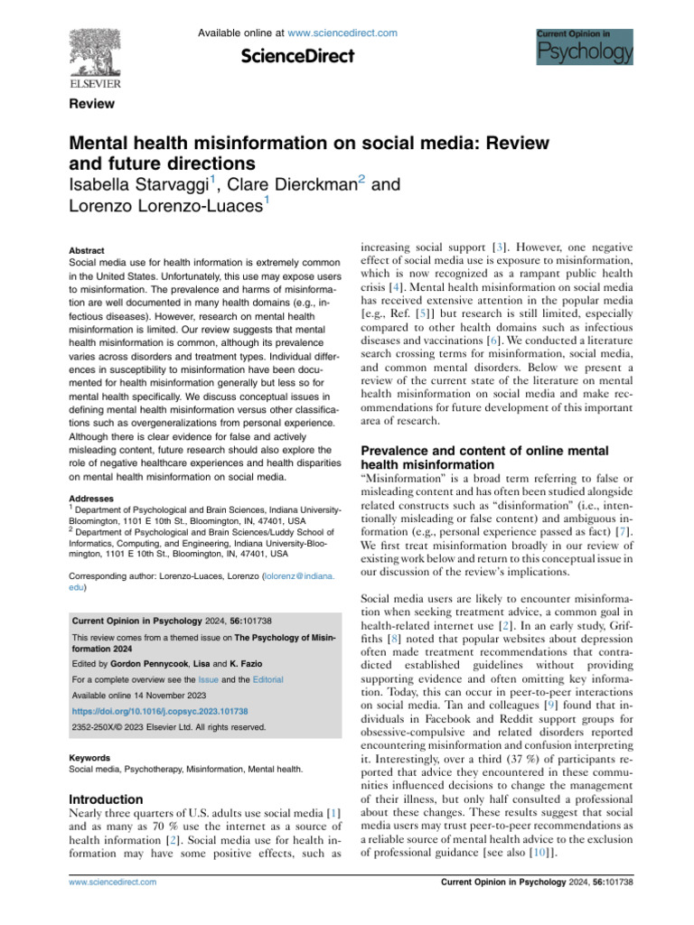 fix-mental-health-misinformation-pdf-cognitive-behavioral-therapy