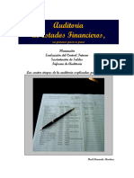 Auditoria de Estados Financieros Su Proceso Paso a Paso PDF