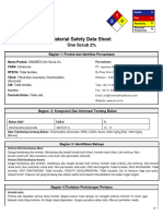 Msds One Scrub 2% - Ind