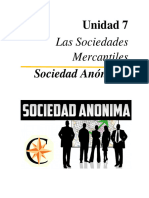 Derecho Mercantil Sociedades Mercantiles La Sociedad Anonima