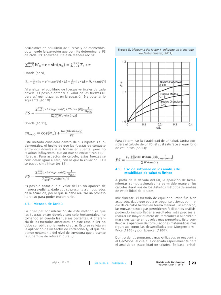 Estabilidad de Taludes Aplicados A Laderas - Parte 4 | PDF