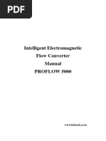 Manual of PROFLOW 5000