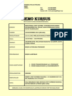 Memo Kursus Industrial Visit (KTMB) Towards Sustaining Environmental, Social and Governance (Esg) With Technology