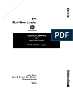 TM1075 John Deere 170 Skid Steer Loader Technical Manual