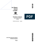 TM1095 John Deere 644-B Loader Technical Manual