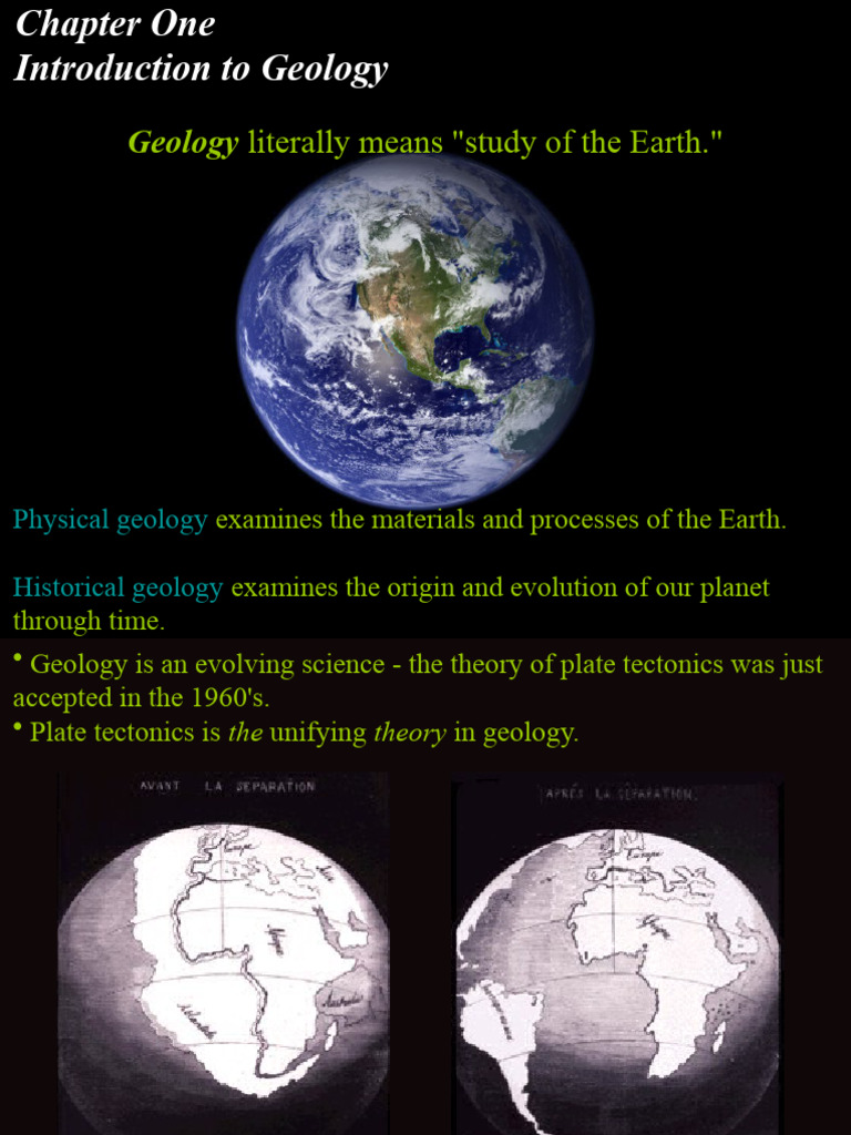 Introduction to Geology Concepts | PDF