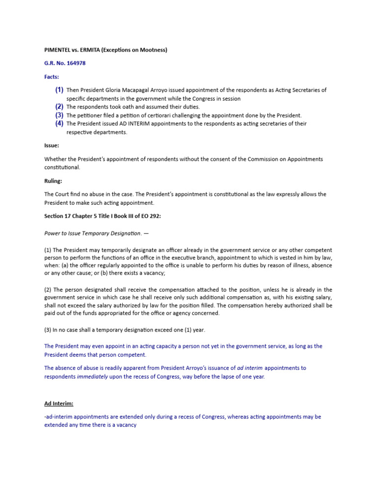 Consti 1 Case Digest PDF Standing (Law) Overbreadth Doctrine