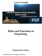 Lecture 4-Roles and Functions in Organising