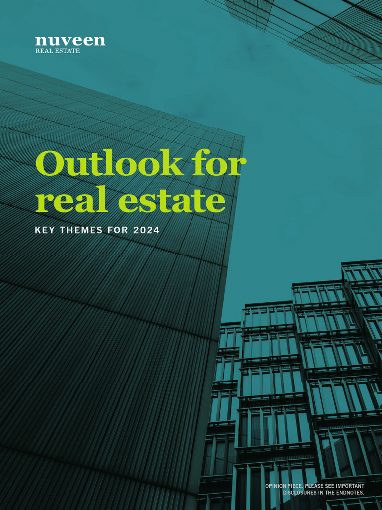 Nuveen Real Estate 2024 Outlook PDF Affordable Housing Loans