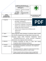 1.4.3 B SPO Inventarisasi, Pengelolaan Bahan Berbahaya