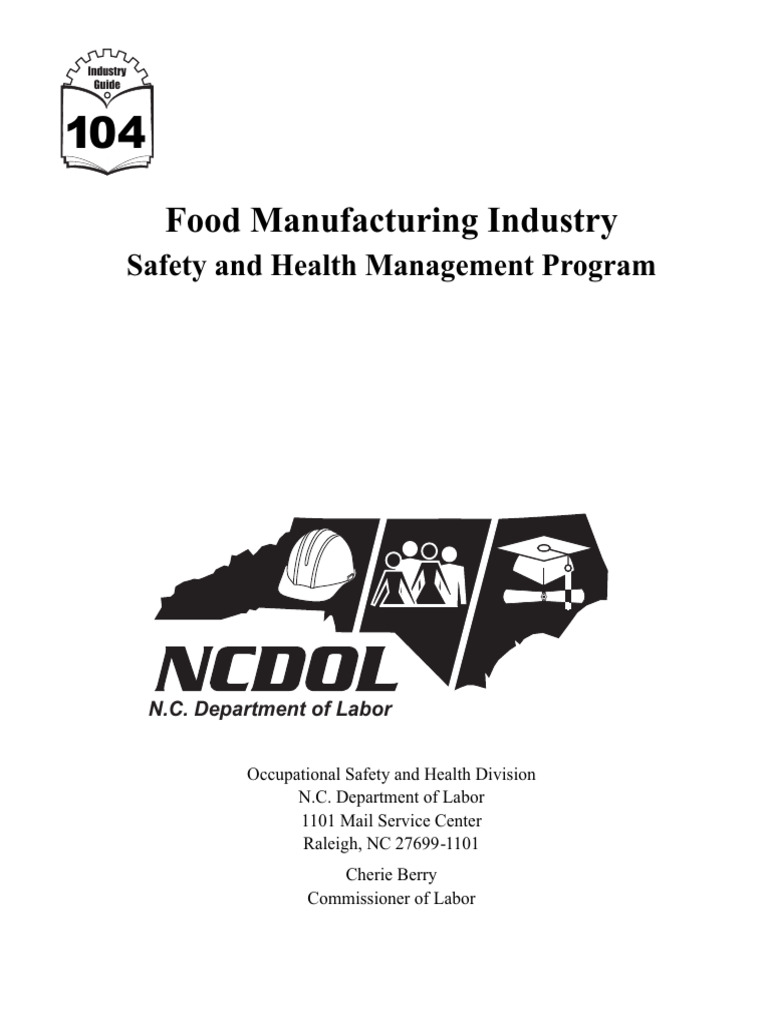 Food Manufacturing Safety Program Guide | PDF | Occupational Safety And ...