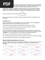 Correlation and Regression