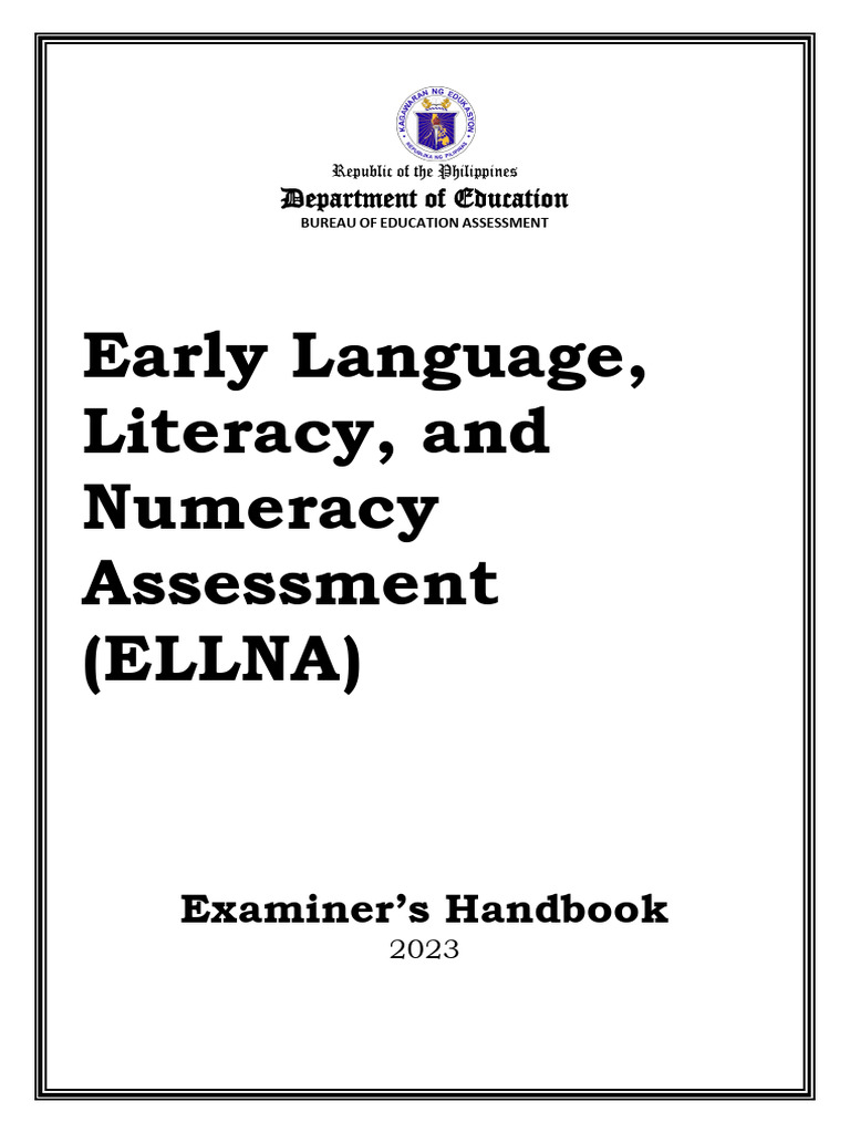 2023 Ellna Handbook Pdf Human Communication