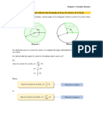 Alternative Method To Derive The Formula of Area of A Sector of A Circle