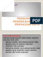 Pengolahan Dan Penyajian Data-1