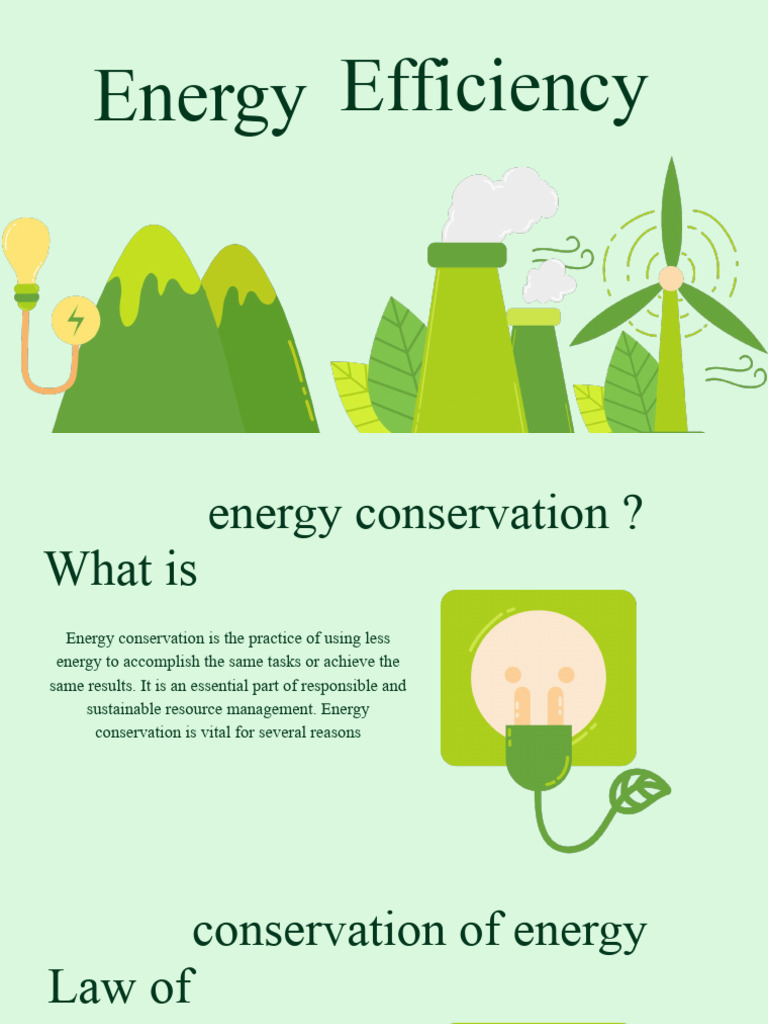 Understanding Useful vs. Wasted Energy | PDF | Energy Conservation ...
