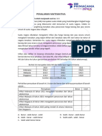 Penalaran Matematika Paket #2