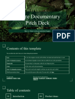 Nature Documentary Pitch Deck by Slidesgo