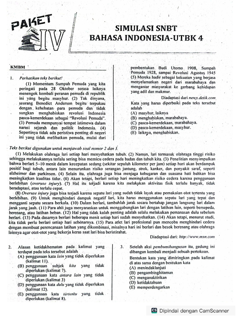 Modul Sman 1 Paket 4 Dan 5 | PDF