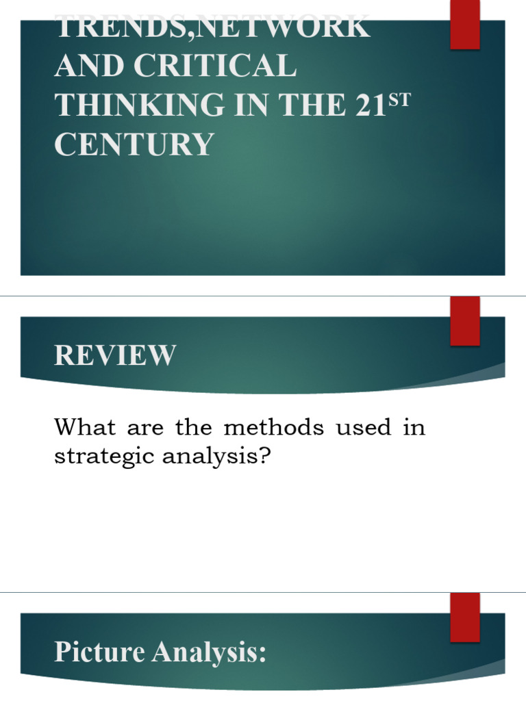 TNCT Q3W5D1 Key Components in Strategic Analysis and Intuitive Thinking