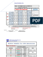 2024 March Workcon Schedule