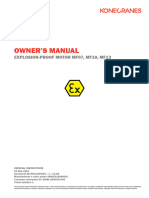 Owner'S Manual: Explosion-Proof Motor Mf07, Mf10, Mf13