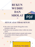 Rukun Wudhu Dan Sholat