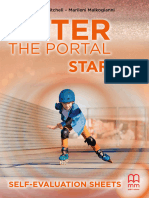 Enter The Portal Starter Self-Evaluation Sheets