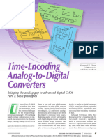 Time-Encoding Analog-to-Digital Converters Bridging The Analog Gap To Advanced Digital CMOS-Part 1 Basic Principles