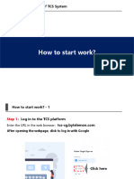 TCS Manual - How To Start Work Q3