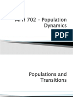 Population and Demographic Transition