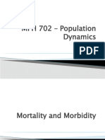 Lec 3 - Mortality and Morbidity
