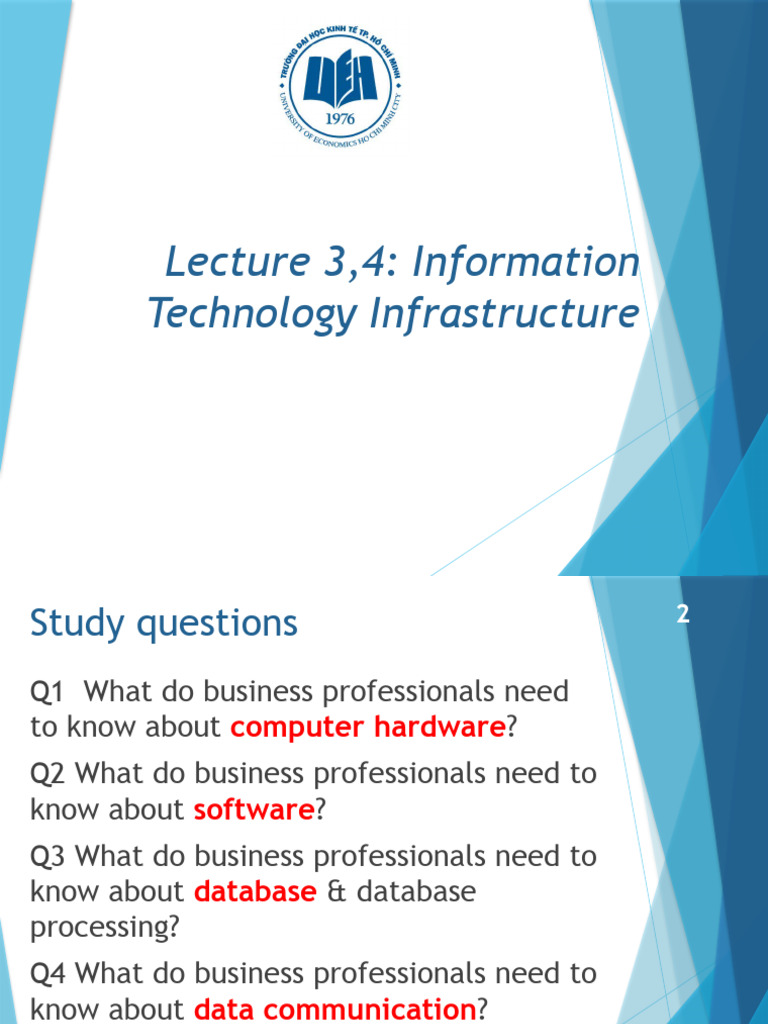 3,4,5 IT Infrastructure | PDF