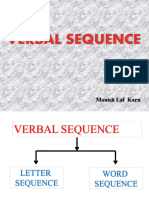 IQ Verbal Series