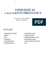 Physiological Changes in Pregnancy