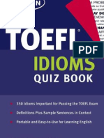 TOEFL Idioms Flashcards