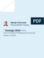 7 Procurement Strategic Skills To Have in 2024