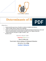 Determinants of Health (Final Draft)