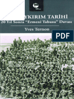 Yves Ternon - Bir Soykırım Tarihi 20 Yıl Sonra Ermeni Tabusu Davası - Belge