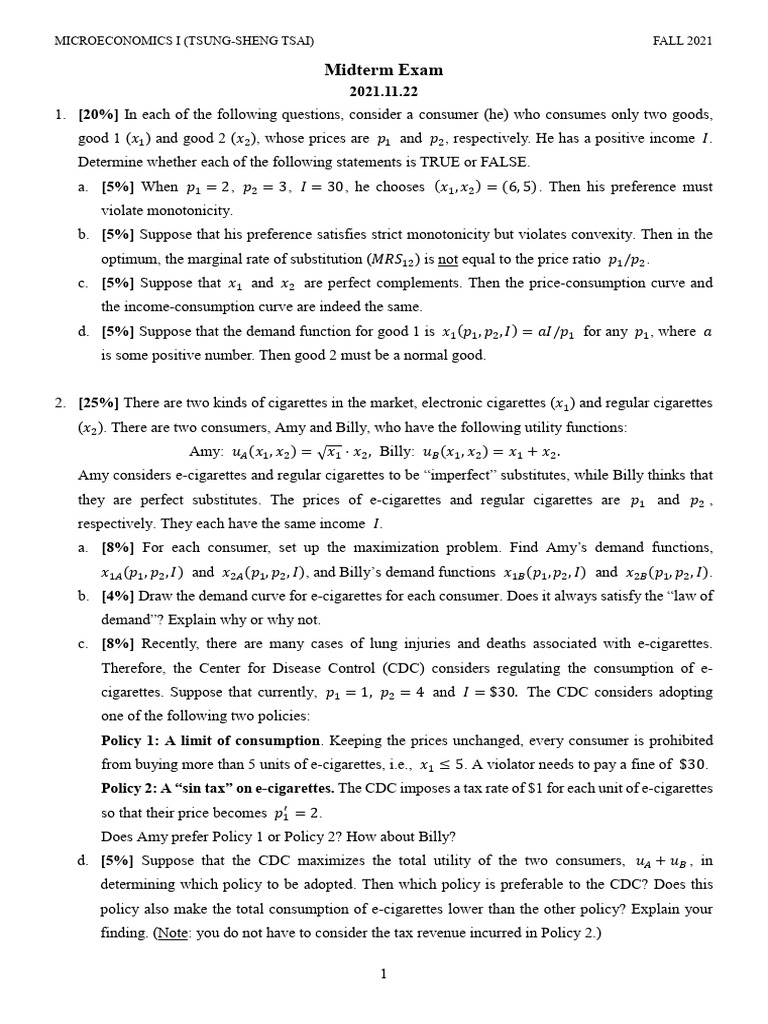 252 2021midterm pdf utility demand