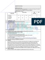 ACC 202 Management Accounting