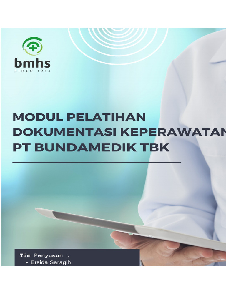 Modul Ajar Pelatihan Dokumentasi Keperawatan Pdf