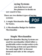 Buying Systems