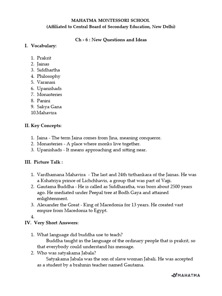 New Questions & Ideas | PDF | Indian Philosophy | Religious Faiths